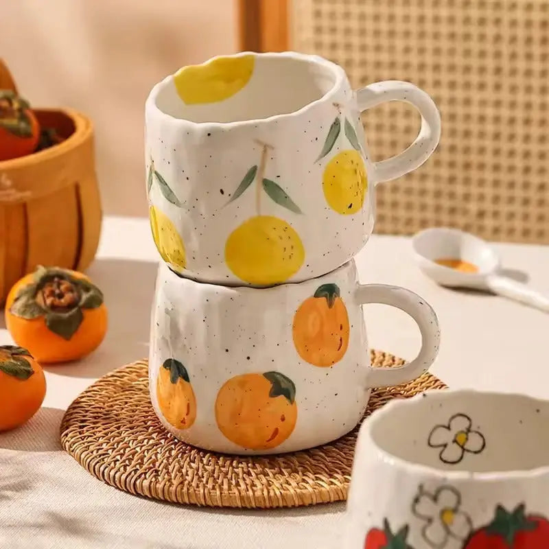 Rustic Ceramic Coffee Mug-Kitchen & Dining > Tableware-casanuva-casanuva