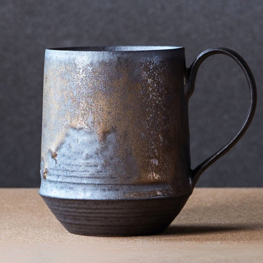 Rustic Ceramic Harvest Mug Vintage Drinkware-Kitchen & Dining > Tableware-casanuva-casanuva