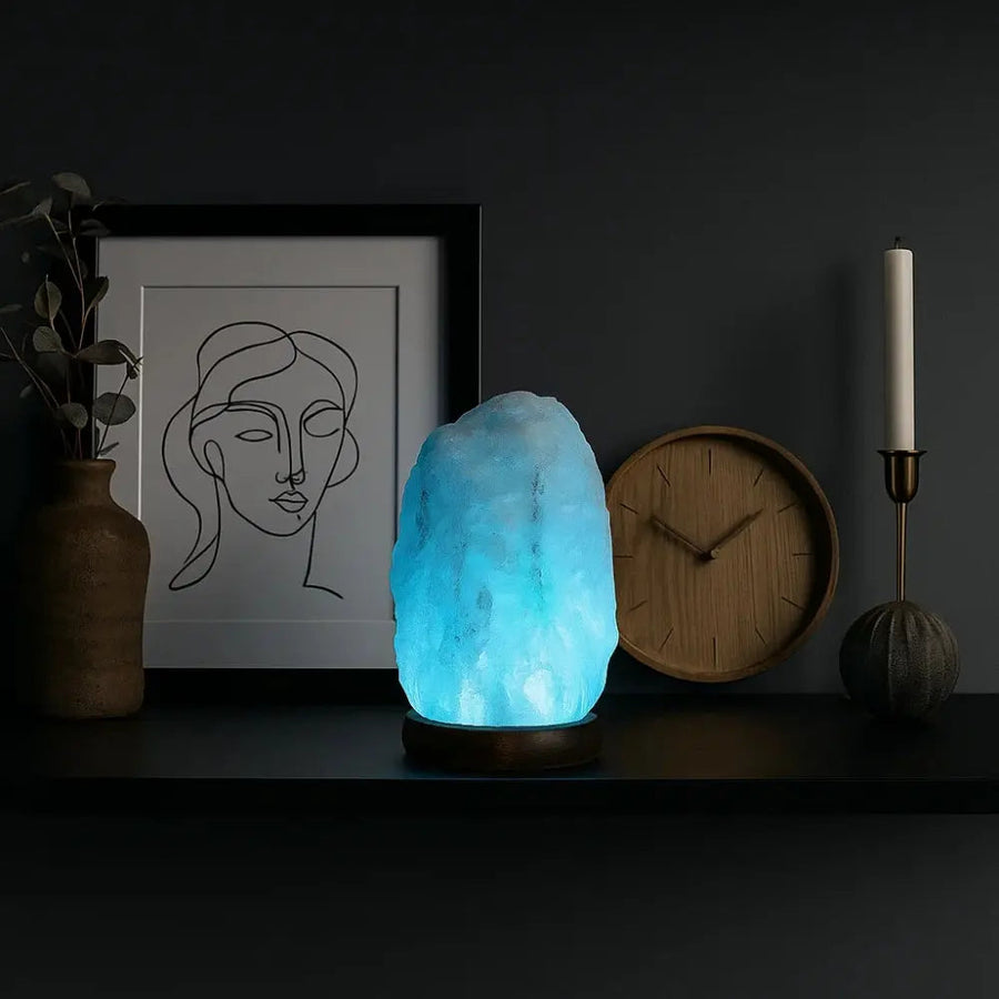 Salt Lamp Shamanic Purification Natural Himalayan Crystal-Lighting > Ambient Lighting-casanuva-casanuva