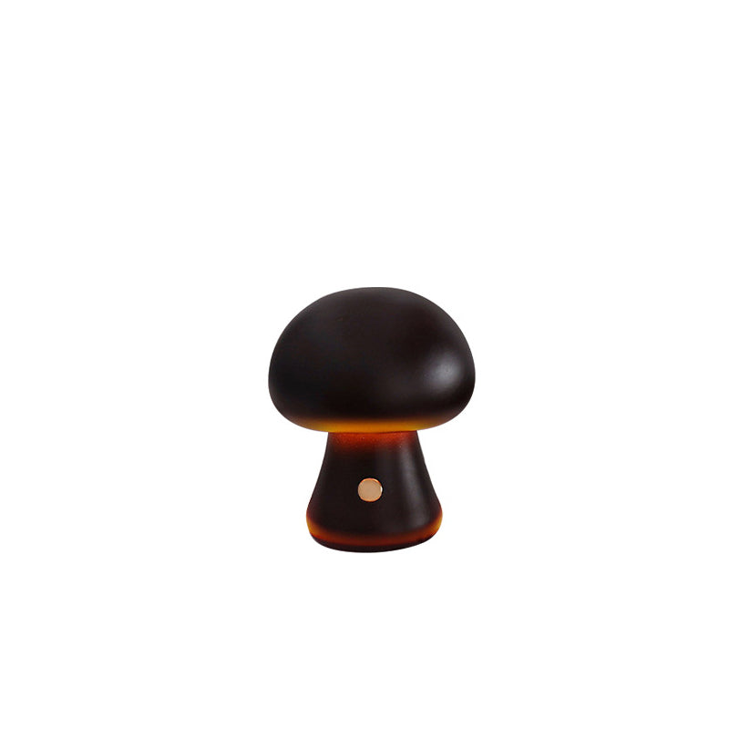 Scandinavian Solid Wood Mushroom LED Table Lamp Rechargeable Night Light-Lighting > Ambient Lighting-casanuva-casanuva