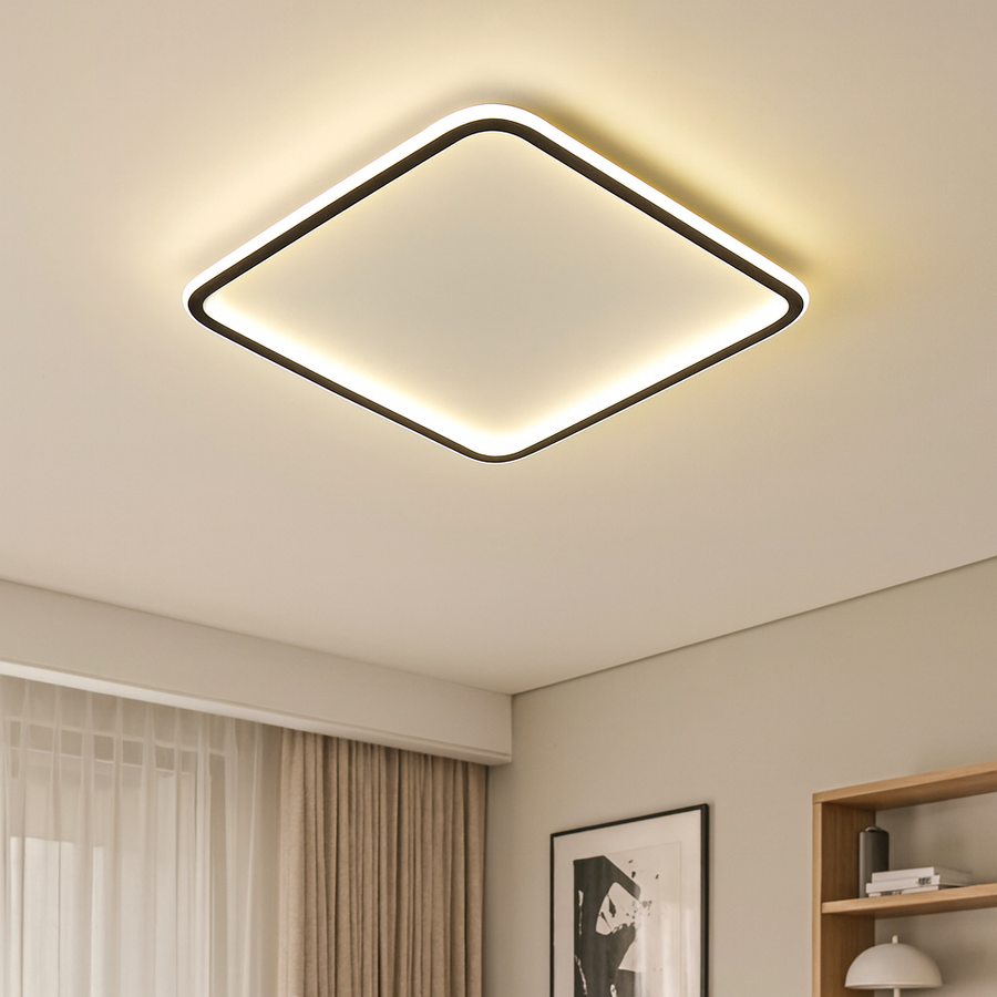 Scandinavian Square Ceiling Lamp LED Modern Design-Lighting > Pendant Lights-casanuva-casanuva