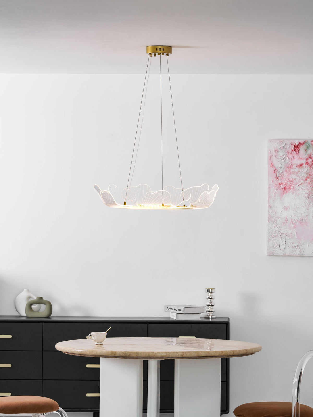 Sea Glass Chandelier-Lighting > Chandeliers & Pendant Lights-casanuva-casanuva