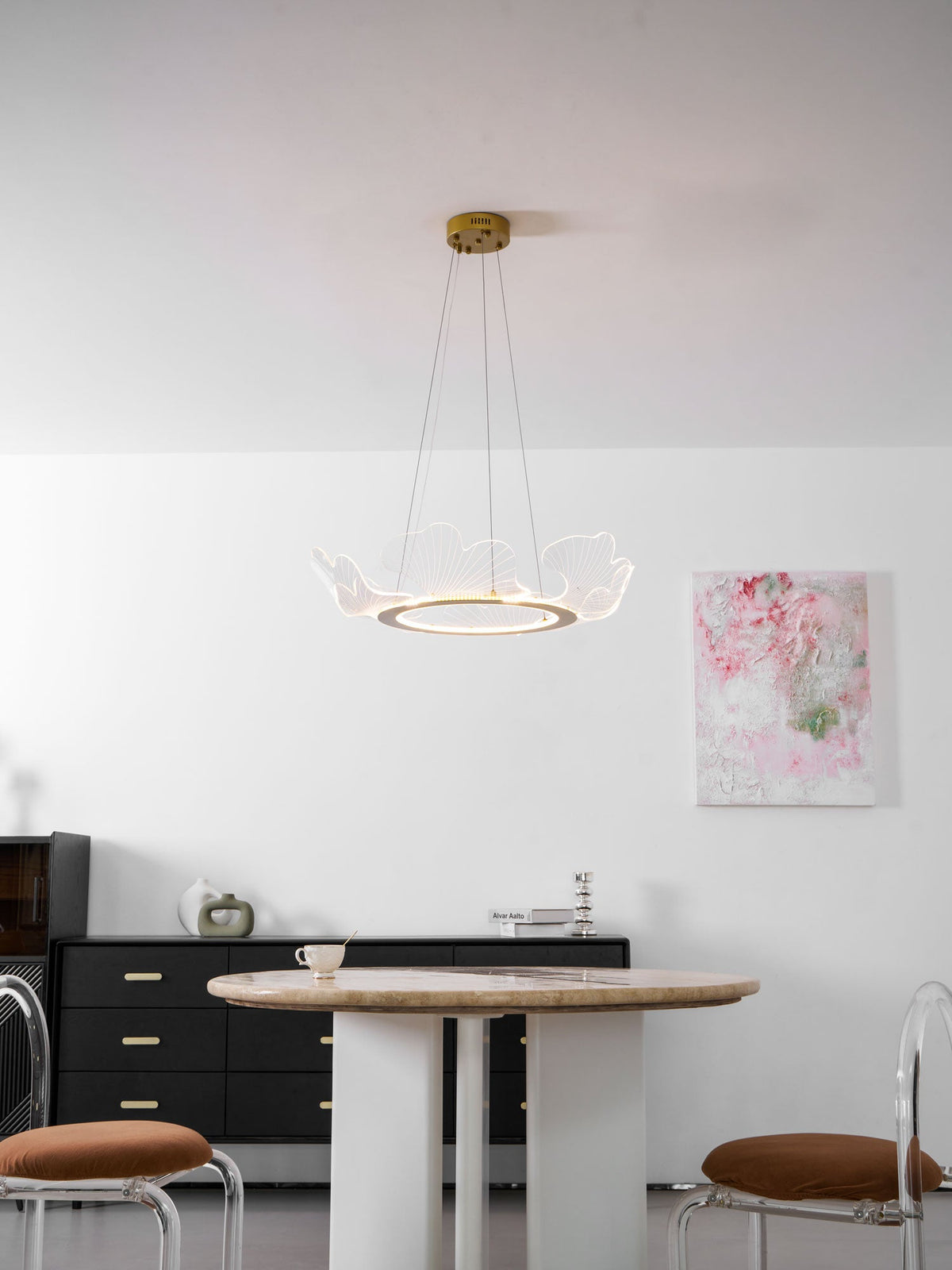 Sea Glass Chandelier-Lighting > Chandeliers & Pendant Lights-casanuva-casanuva