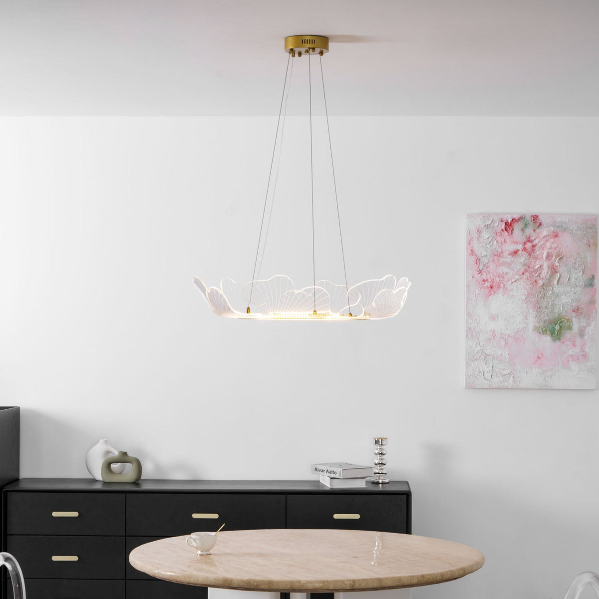Sea Glass Chandelier-Lighting > Chandeliers & Pendant Lights-casanuva-casanuva