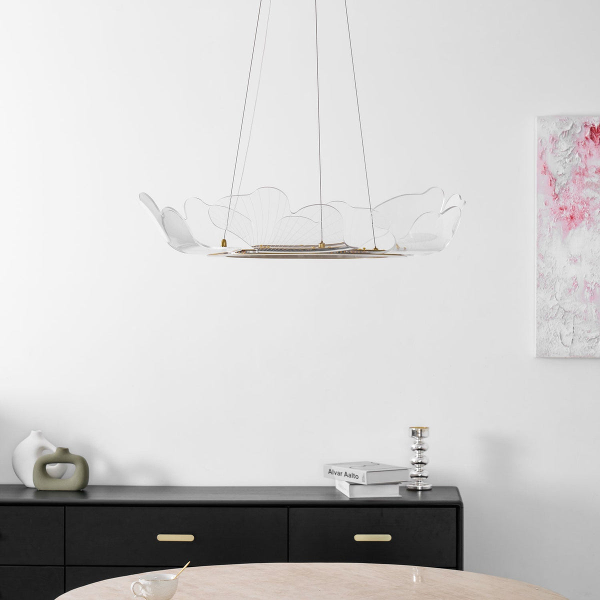 Sea Glass Chandelier-Lighting > Chandeliers & Pendant Lights-casanuva-casanuva