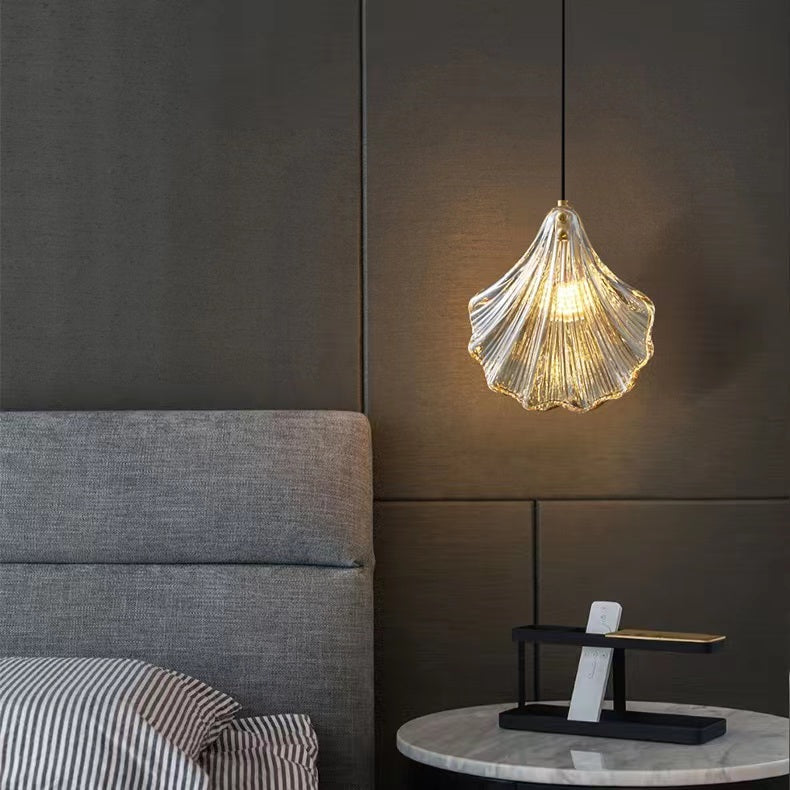 Seashell Glass Pendant Light-Lighting > Chandeliers & Pendant Lights-casanuva-casanuva
