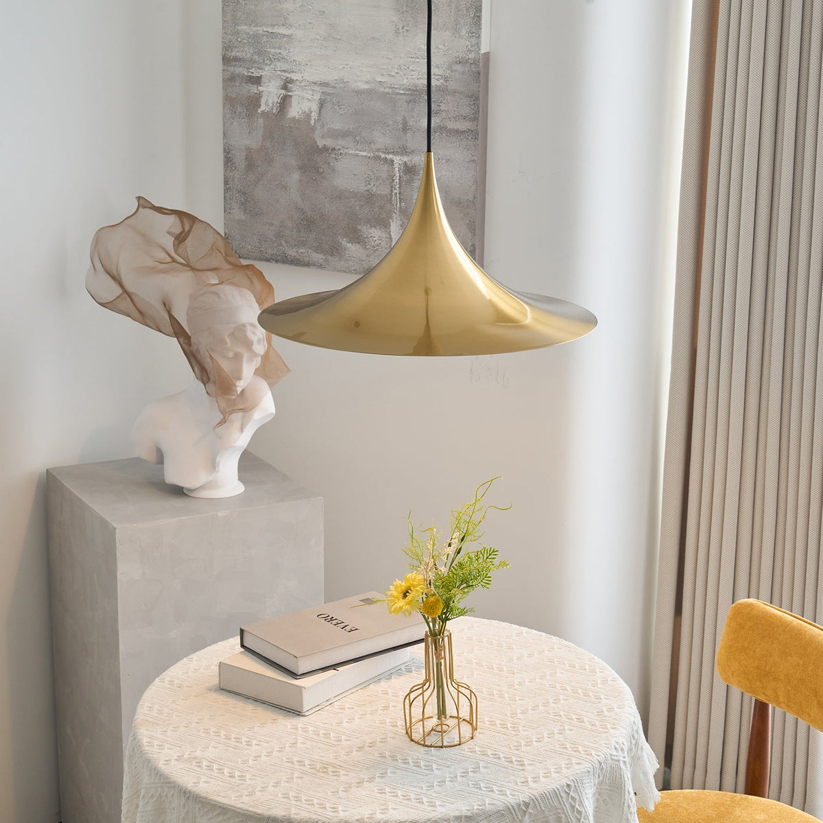 Semi Flush Mount Pendant Light-Lighting > Pendant Lights-casanuva-casanuva