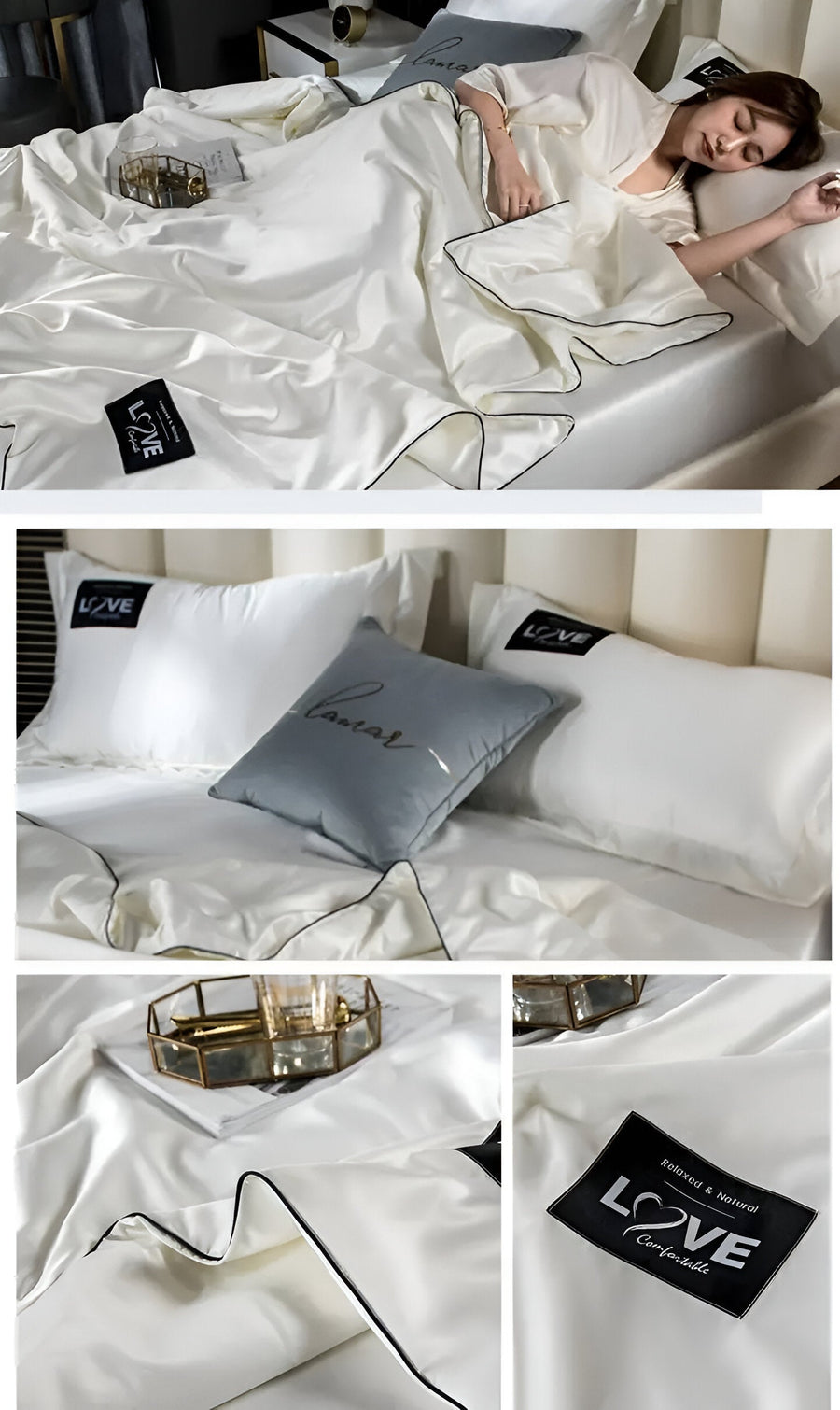 Silk Duvet for Year-Round Comfort and Softness-Bedding & Bath > Blankets-casanuva-casanuva