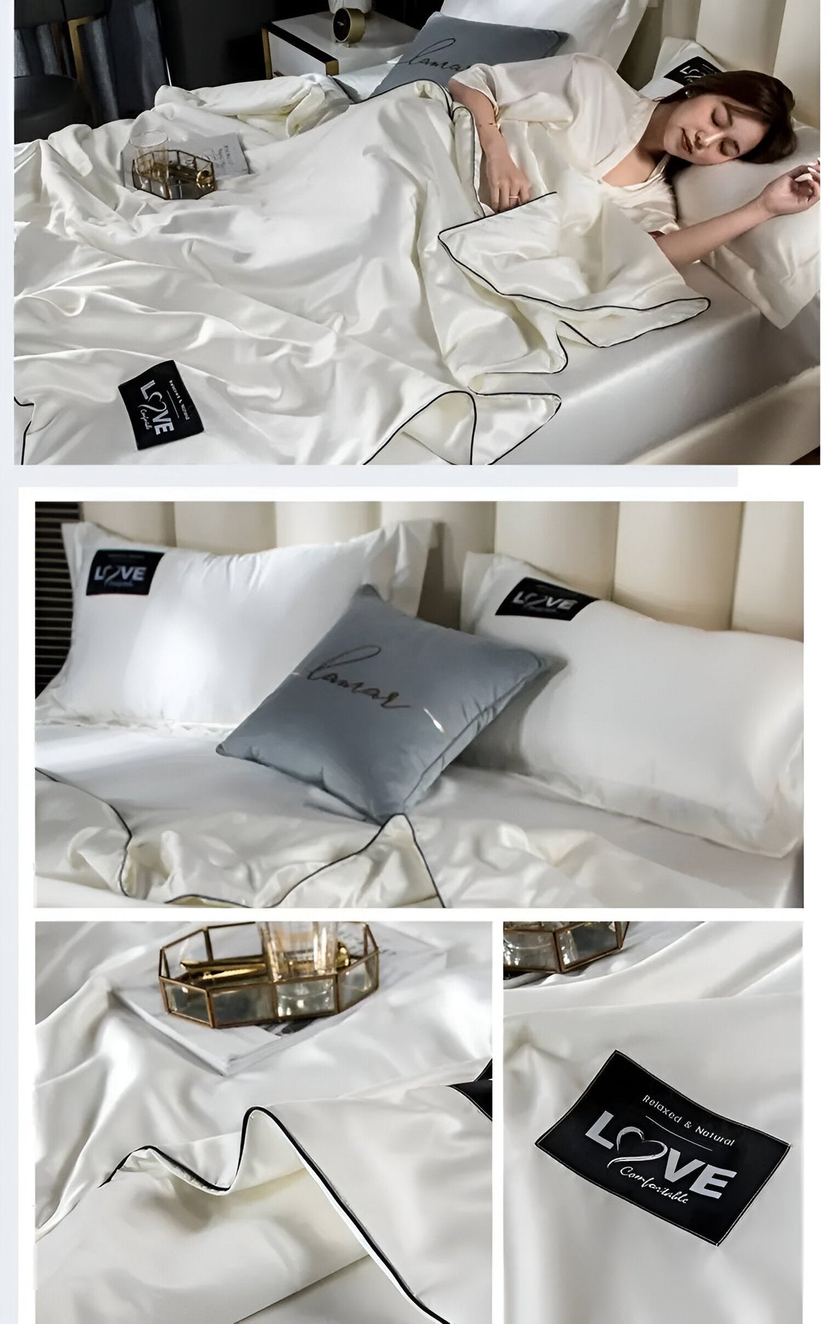 Silk Duvet for Year-Round Comfort and Softness-Bedding & Bath > Blankets-casanuva-casanuva