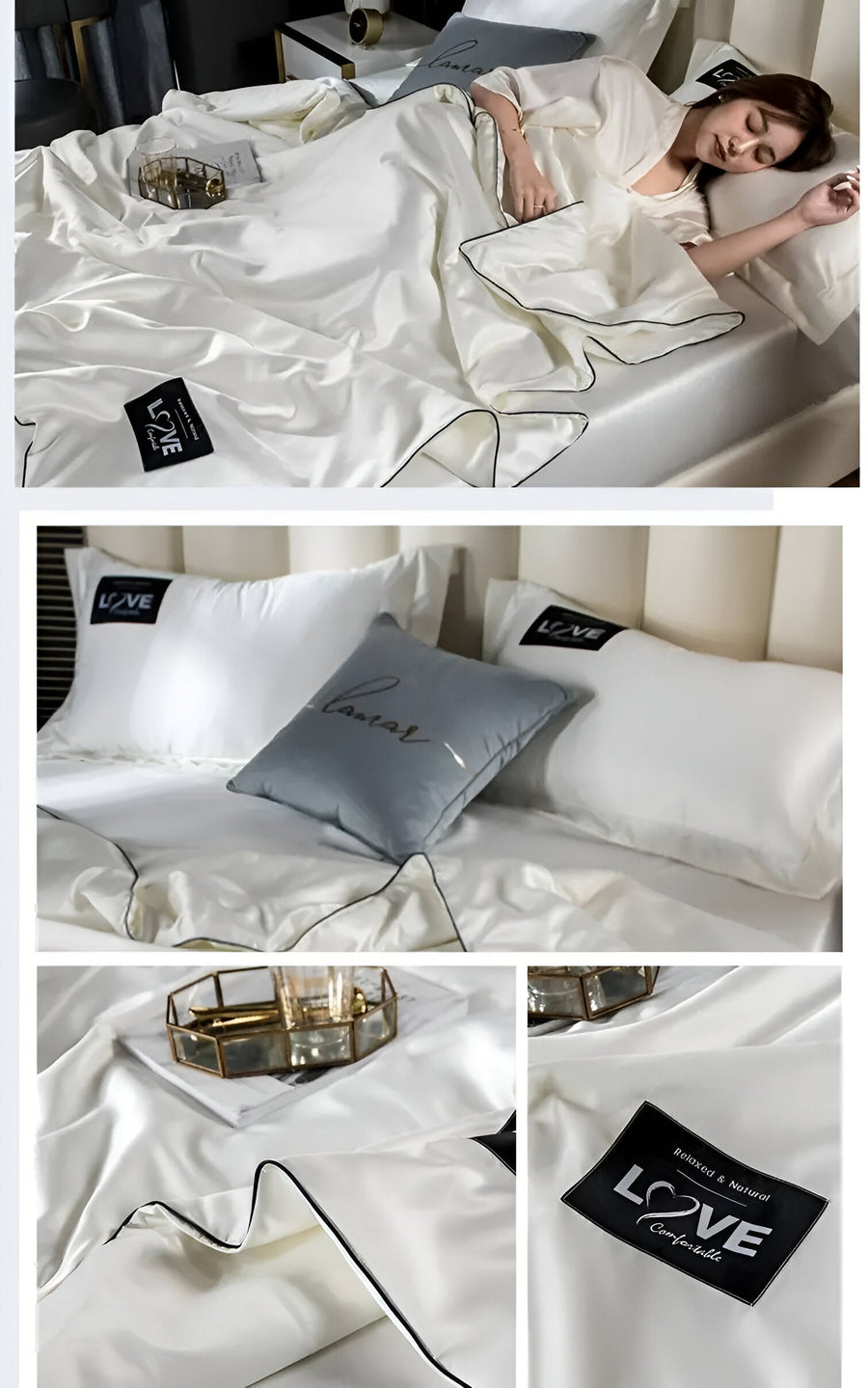 Silk Duvet for Year-Round Comfort and Softness-Bedding & Bath > Blankets-casanuva-casanuva