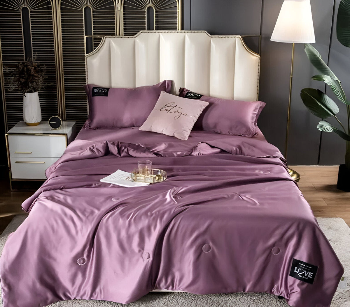 Silk Duvet for Year-Round Comfort and Softness-Bedding & Bath > Blankets-casanuva-casanuva