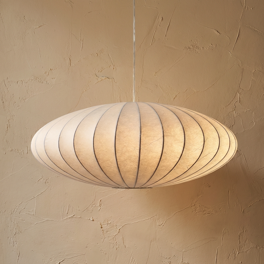 Silk Japanese Wabi Sabi Chandelier Light Fixture-Lighting > Chandeliers & Pendant Lights-casanuva-30cm-Warm White-casanuva