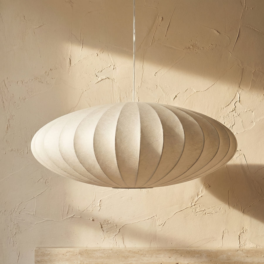 Silk Japanese Wabi Sabi Chandelier Light Fixture-Lighting > Chandeliers & Pendant Lights-casanuva-casanuva