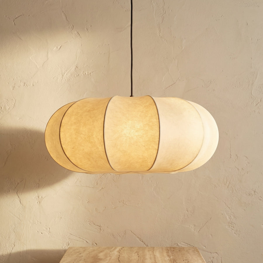 Silk Japanese Wabi-Sabi Chandelier Light Fixture-Lighting > Chandeliers & Pendant Lights-casanuva-casanuva