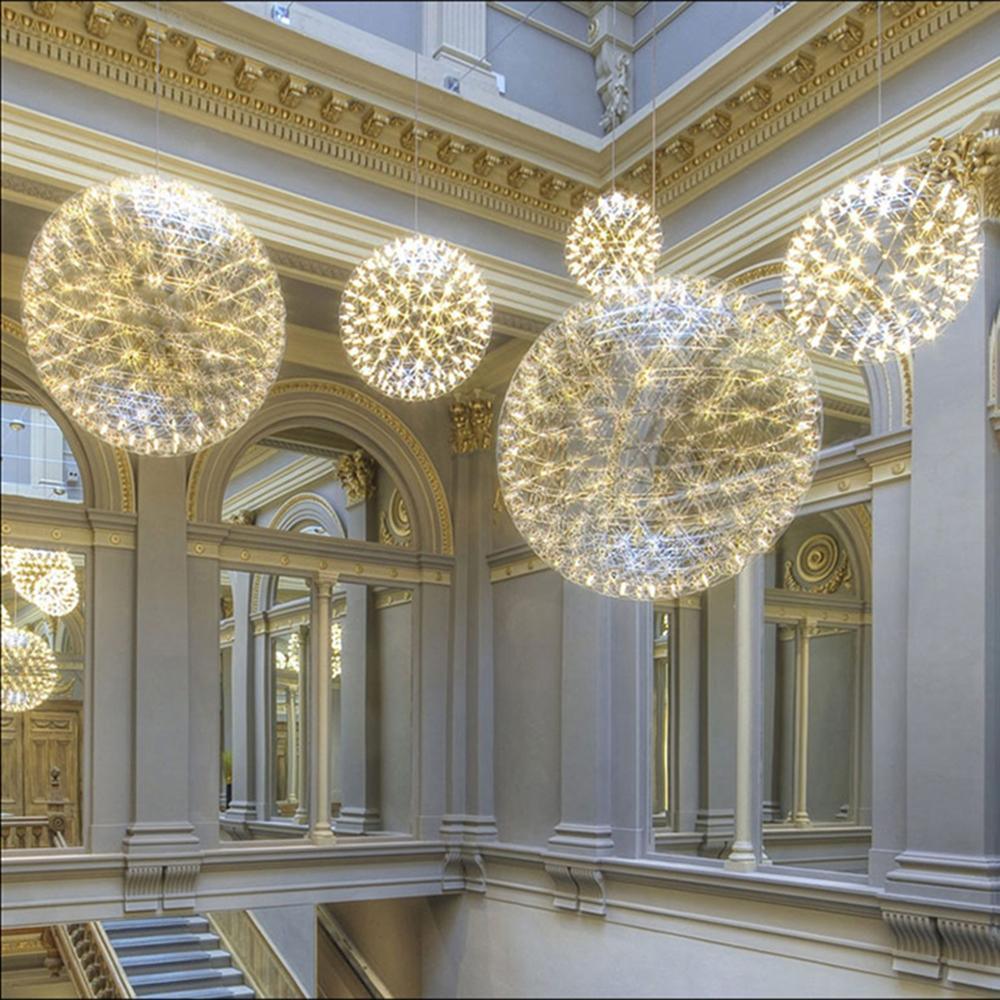 Silver Ball Pendant Light-Lighting > Pendant Lights-casanuva-casanuva