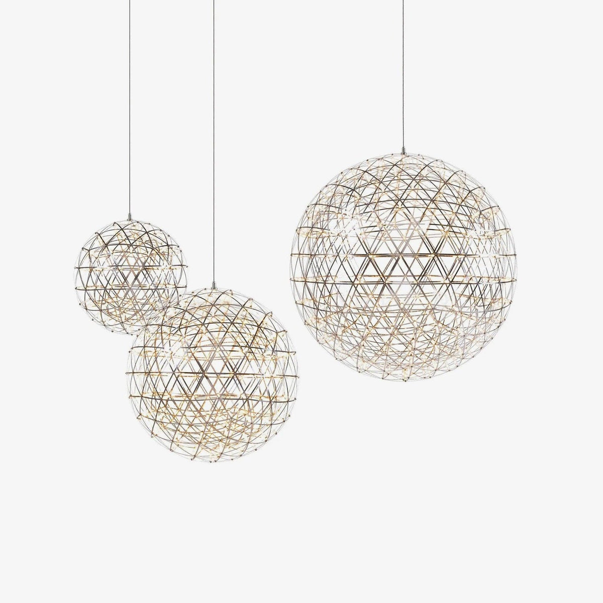 Silver Ball Pendant Light-Lighting > Pendant Lights-casanuva-casanuva