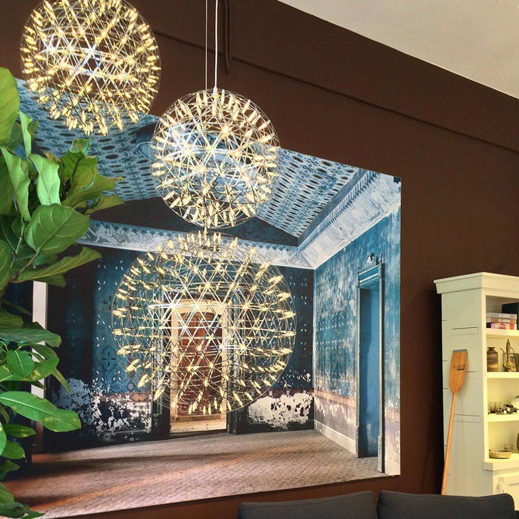 Silver Ball Pendant Light-Lighting > Pendant Lights-casanuva-casanuva