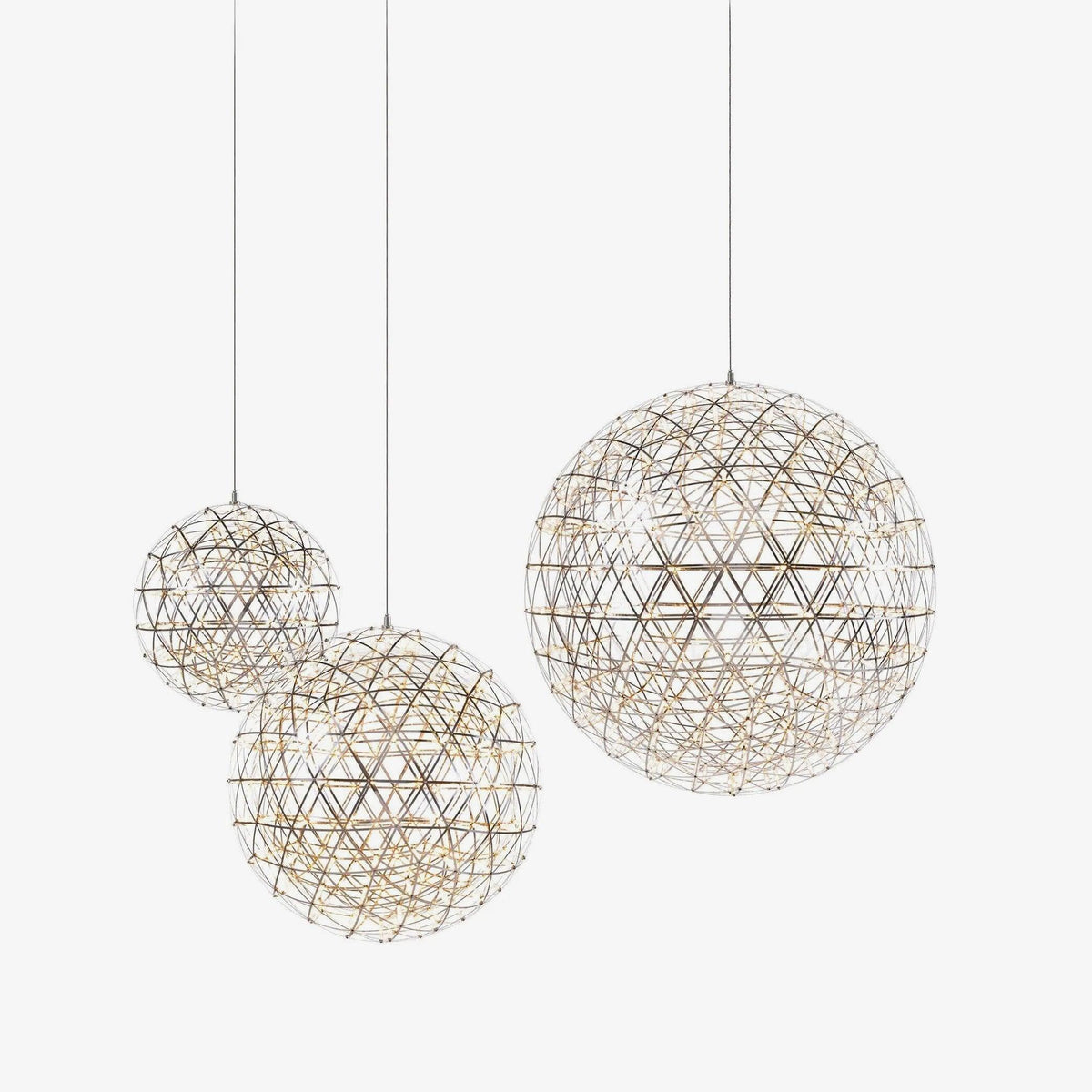 Silver Ball Pendant Light-Lighting > Pendant Lights-casanuva-casanuva