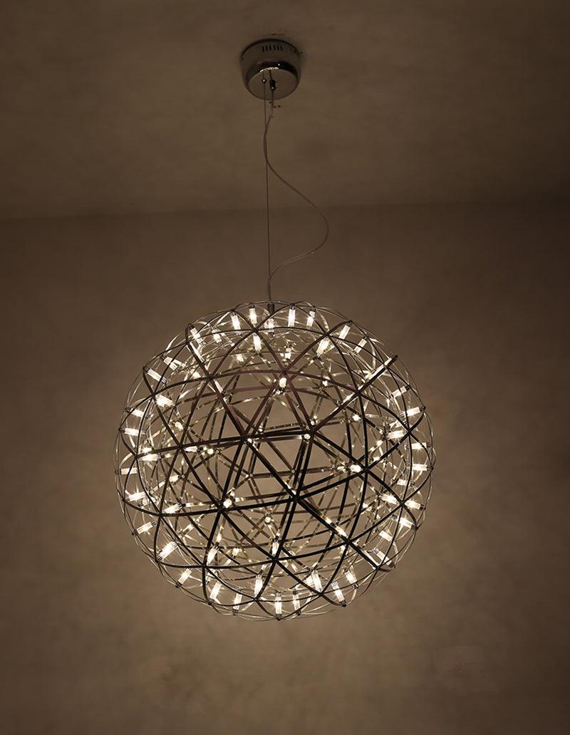 Silver Ball Pendant Light-Lighting > Pendant Lights-casanuva-casanuva