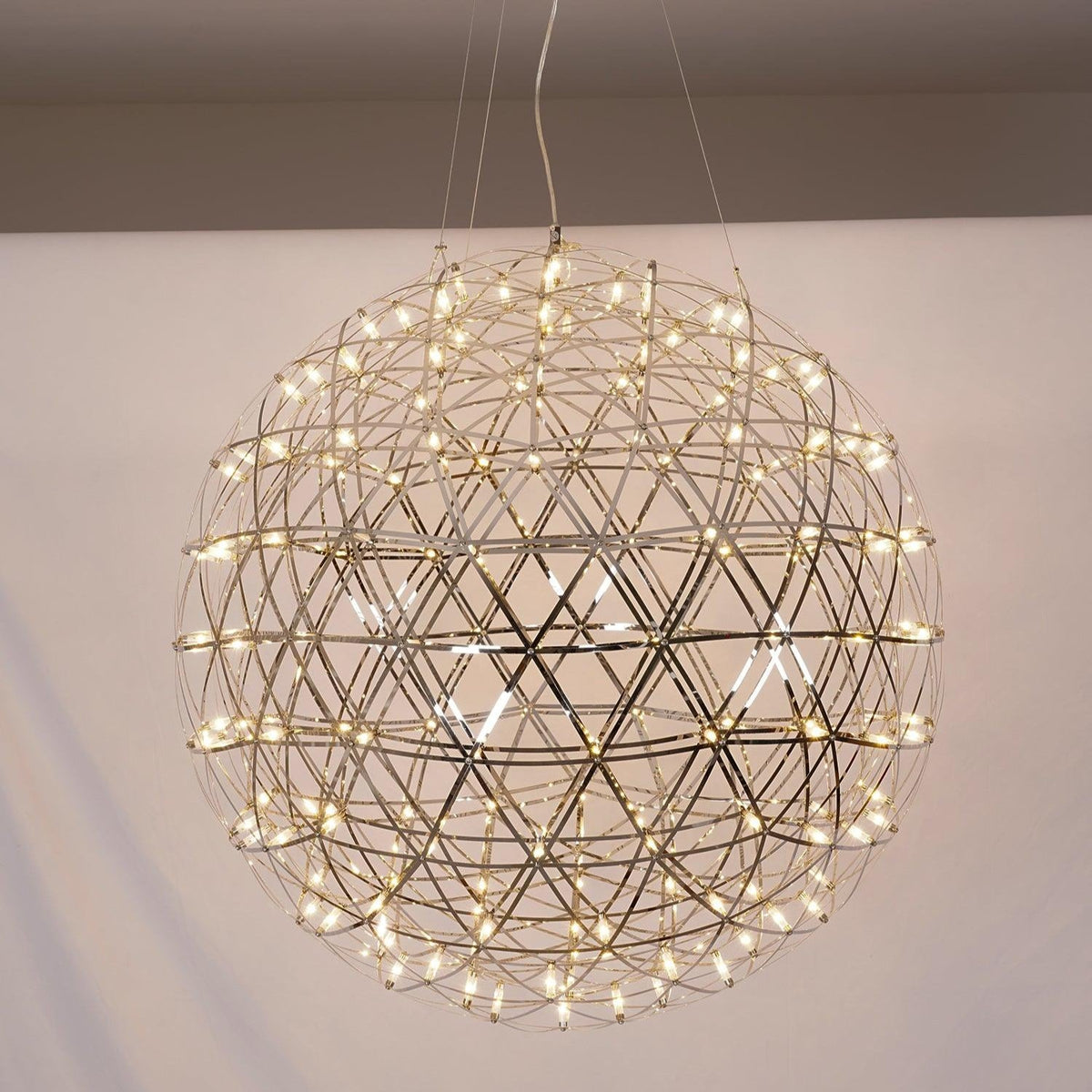 Silver Ball Pendant Light-Lighting > Pendant Lights-casanuva-casanuva