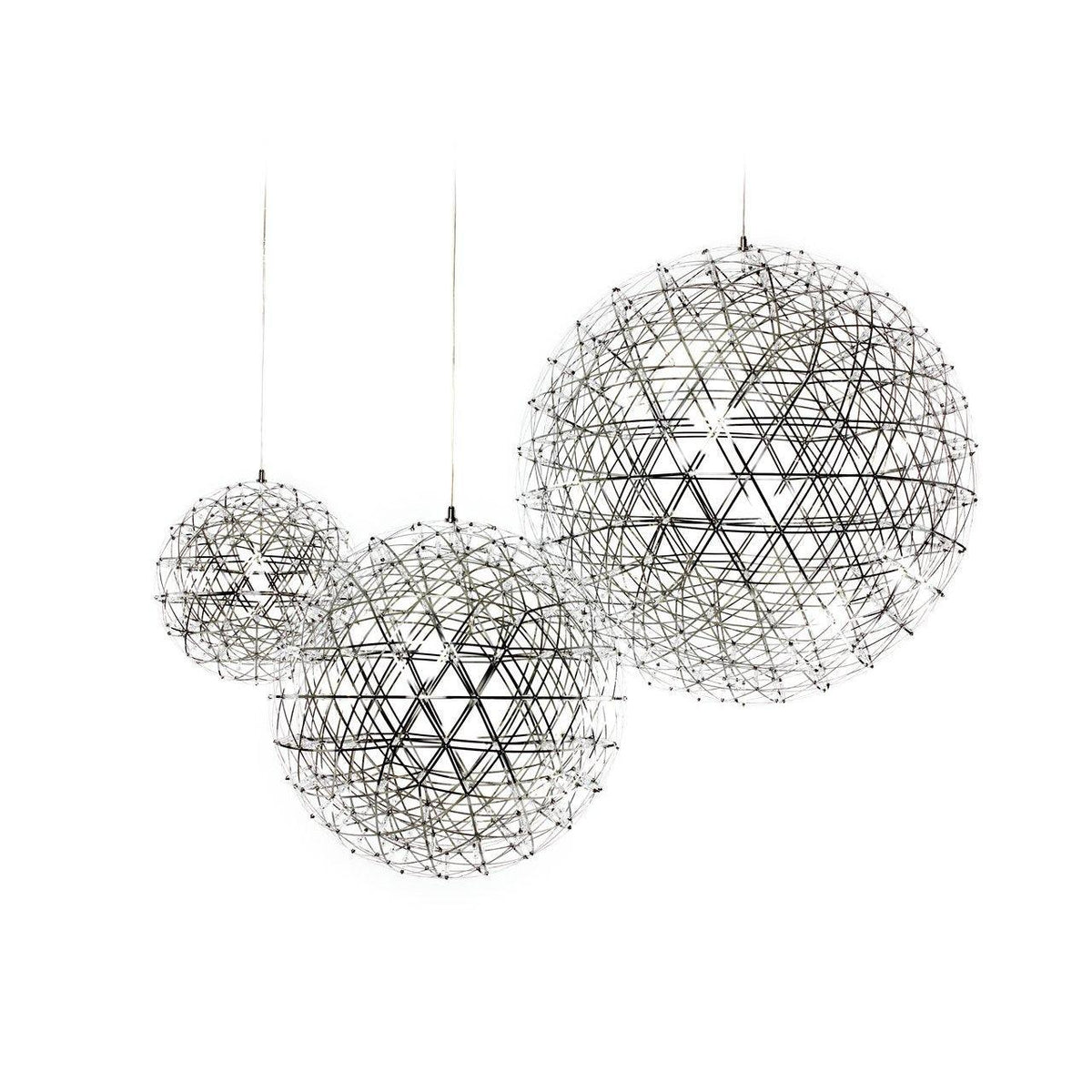 Silver Ball Pendant Light-Lighting > Pendant Lights-casanuva-casanuva