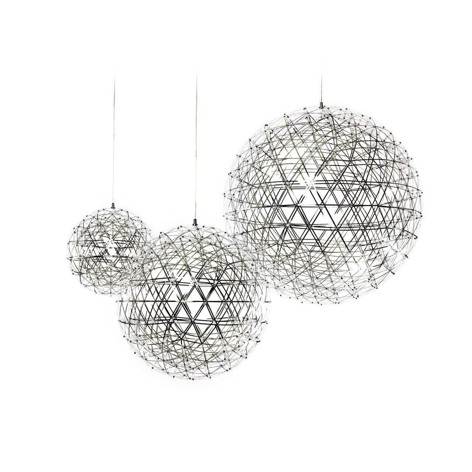 Silver Ball Pendant Light-Lighting > Pendant Lights-casanuva-casanuva