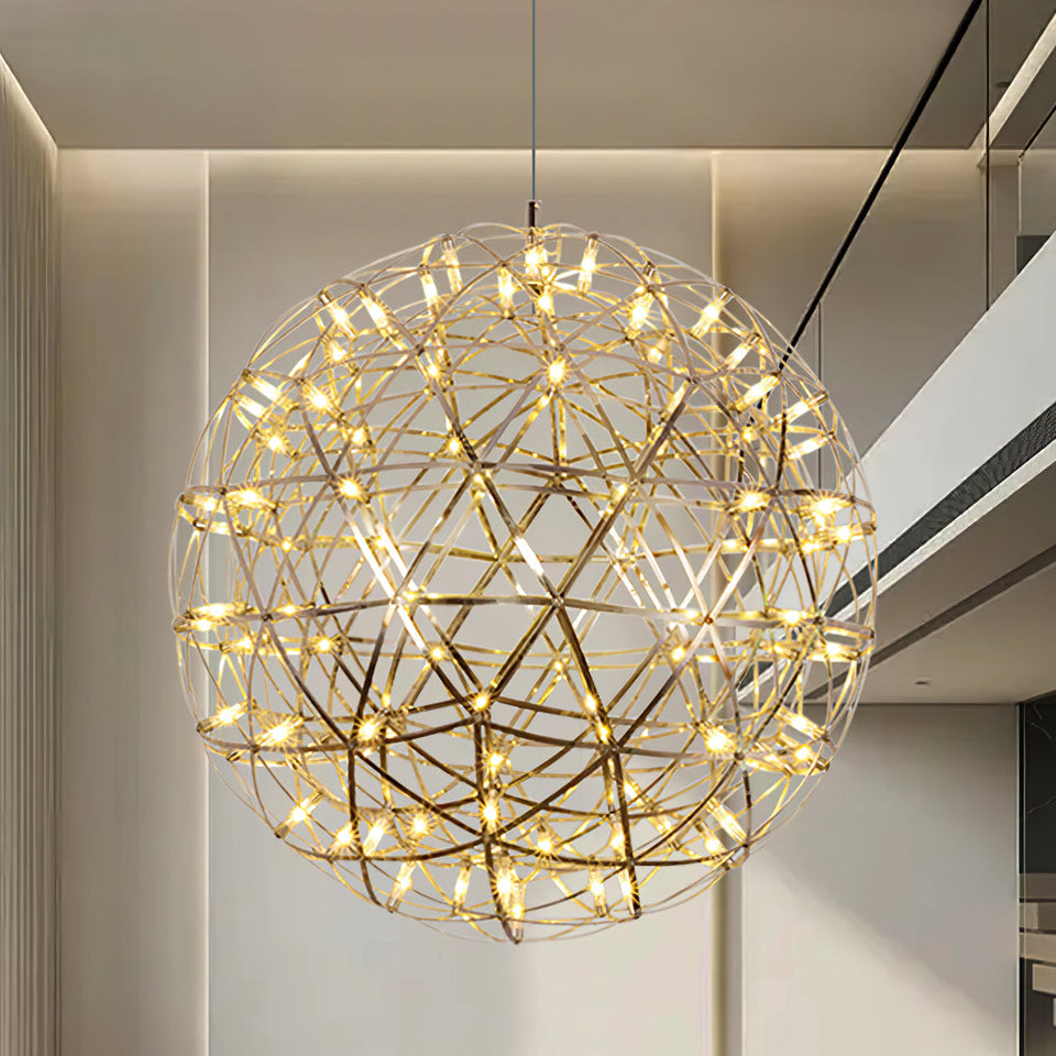 Silver Ball Pendant Light-Lighting > Pendant Lights-casanuva-casanuva