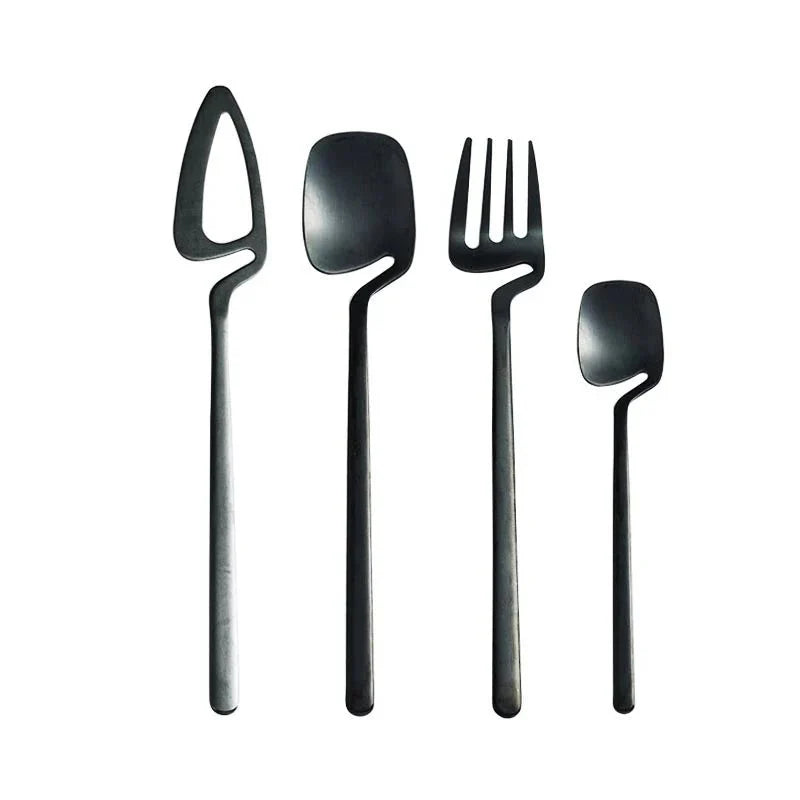 Skeleton Cutlery Set Luxe Stainless Steel Contemporary Design-Kitchen & Dining > Cutlery-casanuva-casanuva