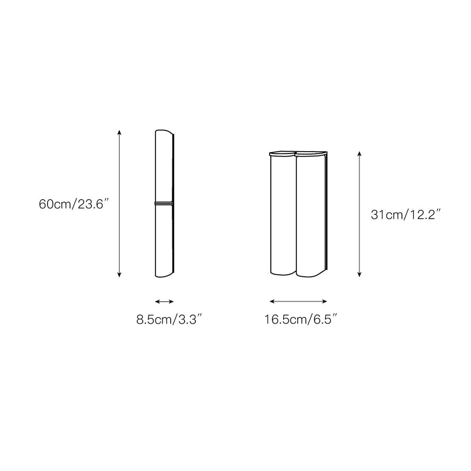 Slim LED Wall Lamp-Lighting > Wall Lights-casanuva-casanuva