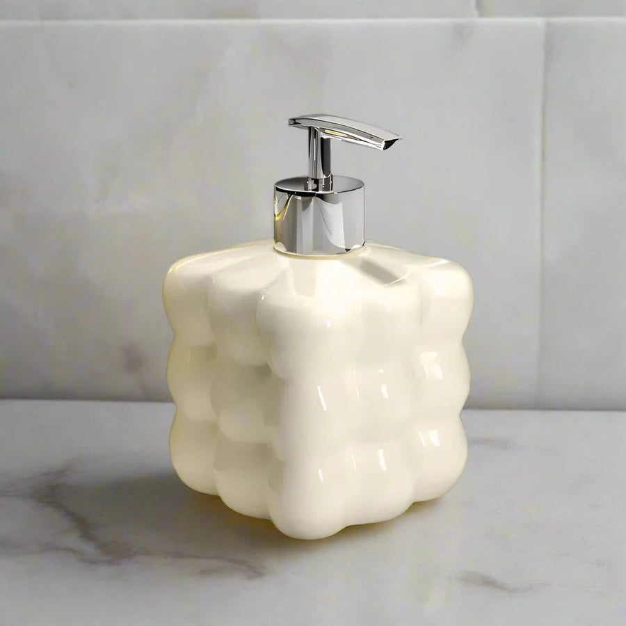 Soap Dispenser Luxe Design for Bathroom and Kitchen-Bedding & Bath > Bathroom Accessories-casanuva-White-casanuva
