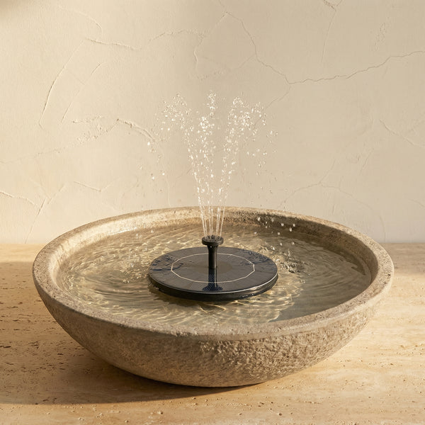 Solar Floating Fountain Pump for Garden Ponds and Water Bowls-Home Decor > Decorative Accessories-casanuva-casanuva