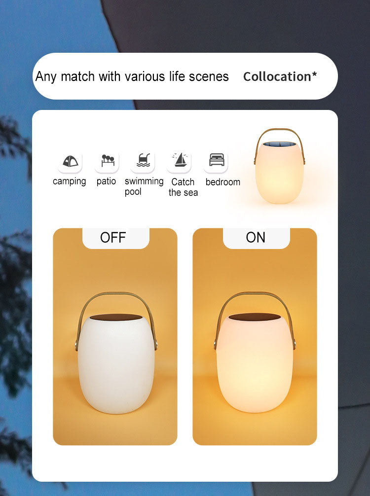 Solar LED Portable Waterproof Outdoor Basket Light-Lighting > Outdoor Lighting-casanuva-casanuva