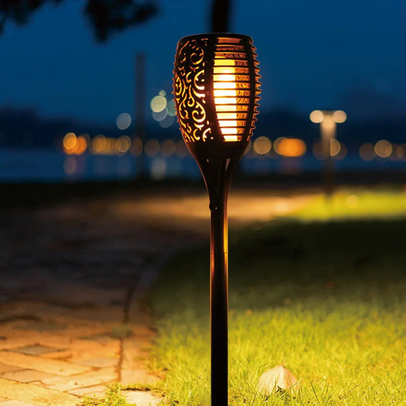 Solar Outdoor Torch Light-Lighting > Outdoor Lighting-casanuva-casanuva