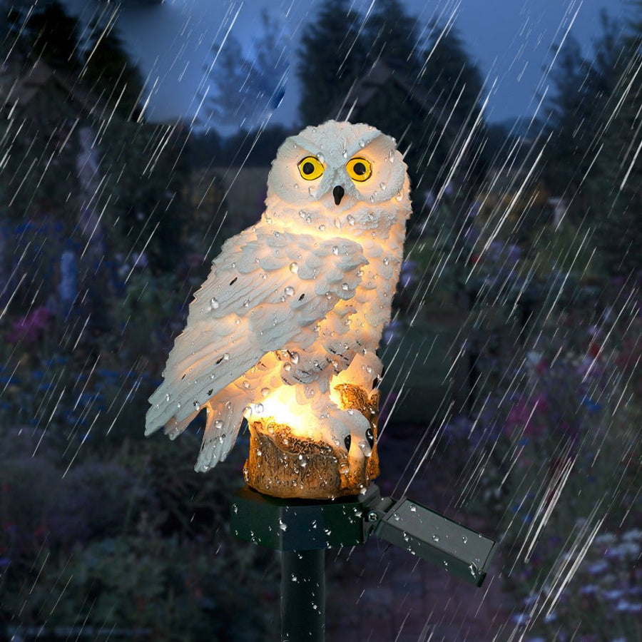 Solar Owl Garden Light Decorative Outdoor Accent-Lighting > Outdoor Lighting-casanuva-casanuva