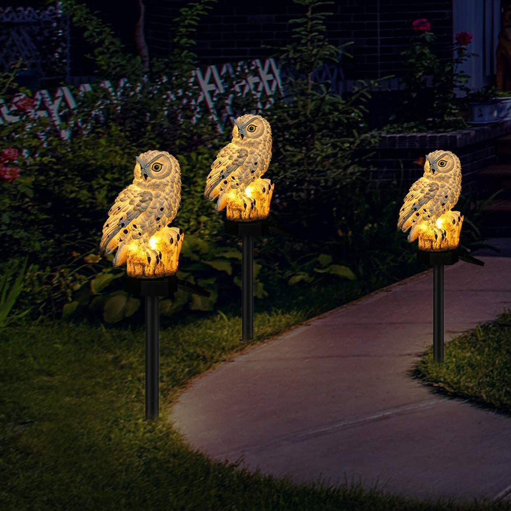 Solar Owl Garden Light Decorative Outdoor Accent-Lighting > Outdoor Lighting-casanuva-casanuva