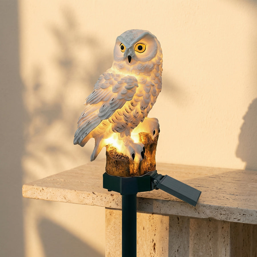 Solar Owl Garden Light Decorative Outdoor Accent-Lighting > Outdoor Lighting-casanuva-casanuva