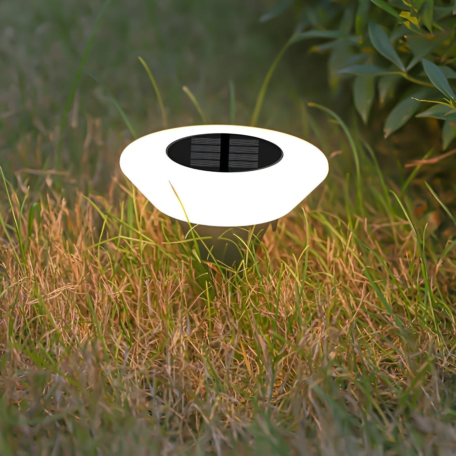 Solar Powered LED Garden Path Lights Round Design-Lighting > Outdoor Lighting-casanuva-casanuva