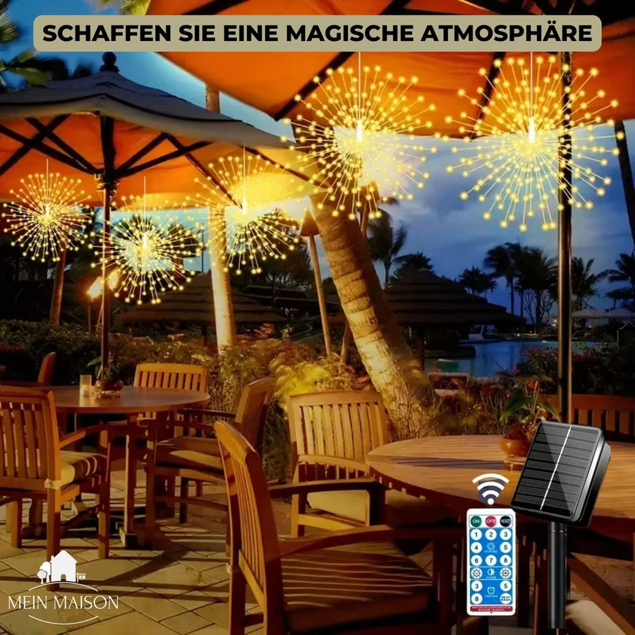 Solar Powered Outdoor Lights for Evening Illumination-Lighting > Outdoor Lighting-casanuva-casanuva