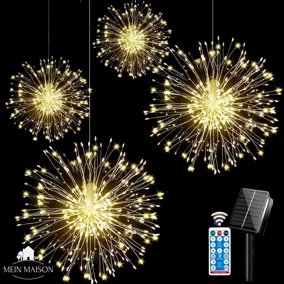 Solar Powered Outdoor Lights for Evening Illumination-Lighting > Outdoor Lighting-casanuva-casanuva
