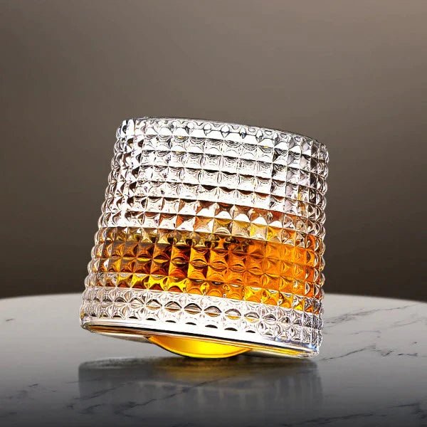 Spinning Whiskey Glasses for Enhanced Drinking Experience-Kitchen & Dining > Tableware-casanuva-Royal Lady-1 Piece-casanuva