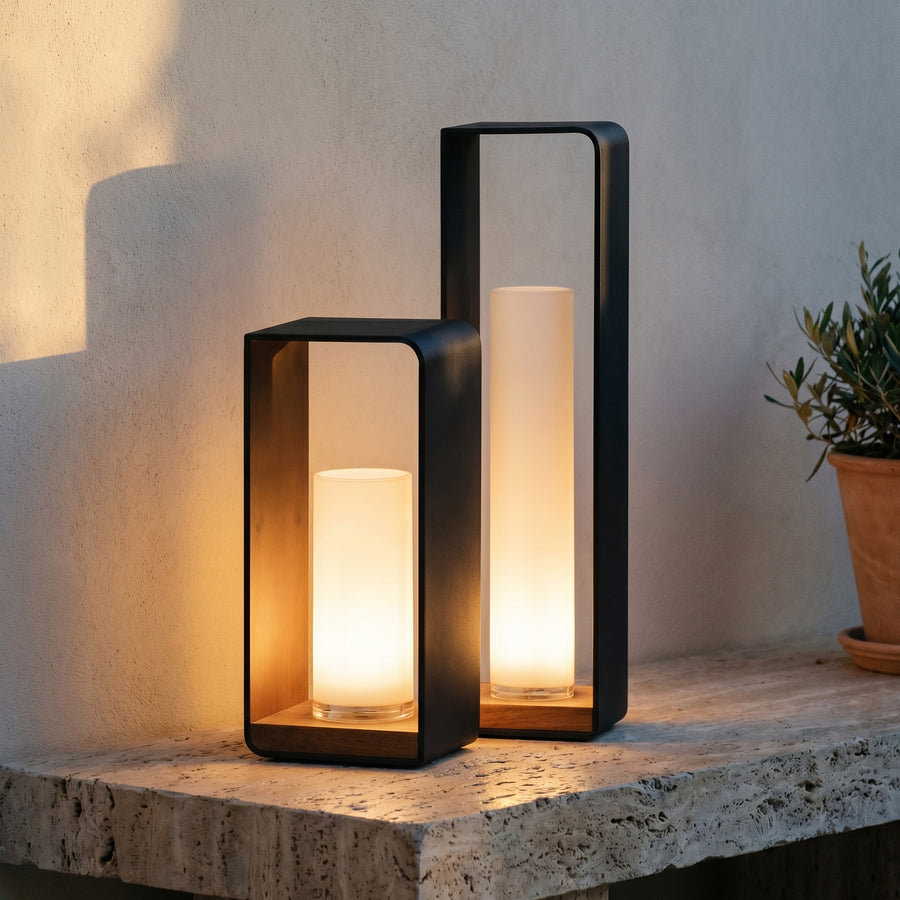 Square Frame Stainless Steel LED Waterproof Outdoor Landscape Light-Lighting > Outdoor Lighting-casanuva-casanuva