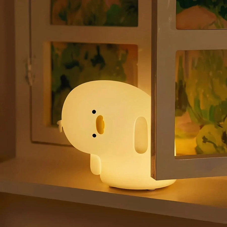 SqueezeBuddies Night Light LED Soft Glow-Lighting > Ambient Lighting-casanuva-Confused Duck-casanuva
