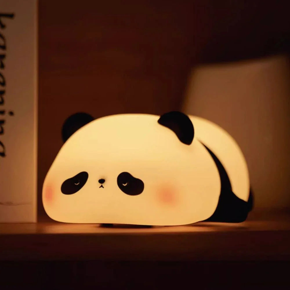 SqueezeBuddies Night Light LED Soft Glow-Lighting > Ambient Lighting-casanuva-Sleepy Panda-casanuva
