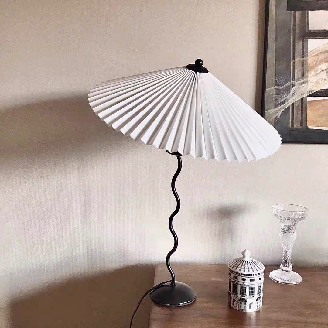 Squiggle Table Lamp with Unique Curved Design-Lighting > Table Lamps-casanuva-casanuva