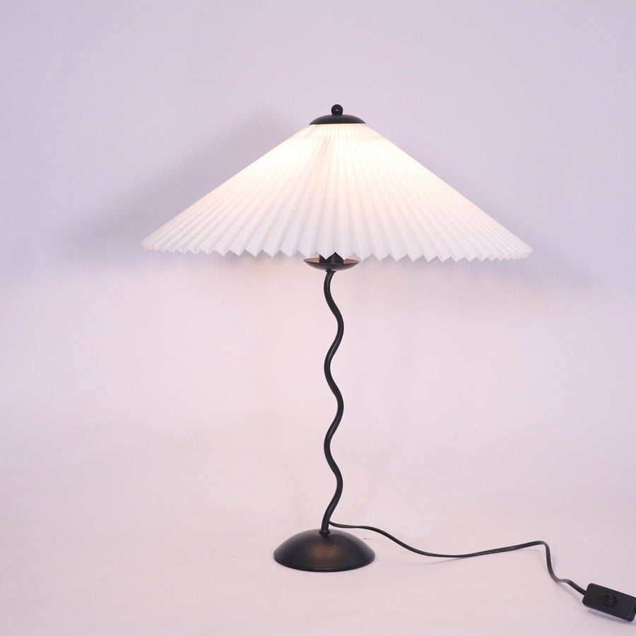 Squiggle Table Lamp with Unique Curved Design-Lighting > Table Lamps-casanuva-casanuva