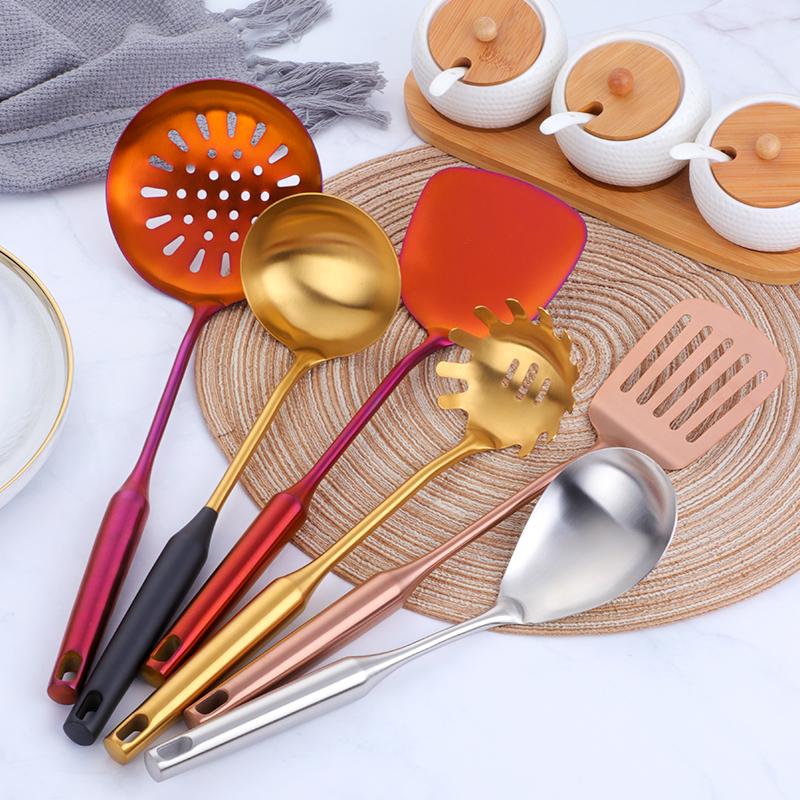 Stainless Steel Cooking Utensils Set 7-Piece Stockholm Lattea-Kitchen & Dining > Cooking Utensils-casanuva-casanuva