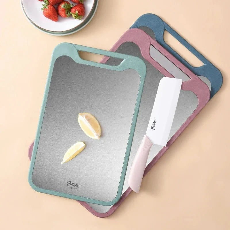 Stainless Steel Double Sided Cutting Board-Kitchen & Dining > Cutting Boards-casanuva-casanuva
