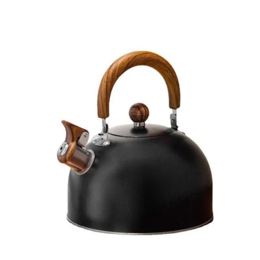 Stainless Steel Kettle 3L with Robust Structure and Soft Grip-Kitchen & Dining > Cookware-casanuva-Black 3L-casanuva
