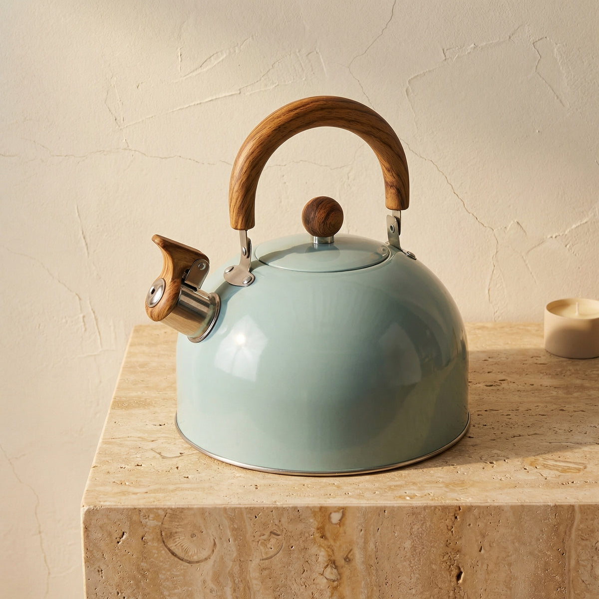 Stainless Steel Kettle 3L with Robust Structure and Soft Grip-Kitchen & Dining > Cookware-casanuva-casanuva