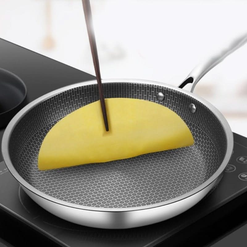 Stainless Steel Non-Stick Frying Pan for Effortless Cooking-Kitchen & Dining > Cookware-casanuva-casanuva